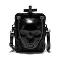 Halloween Skull Shoulder Bag Dark Gothic Crossbody