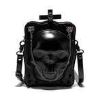 Halloween Skull Shoulder Bag Dark Gothic Crossbody